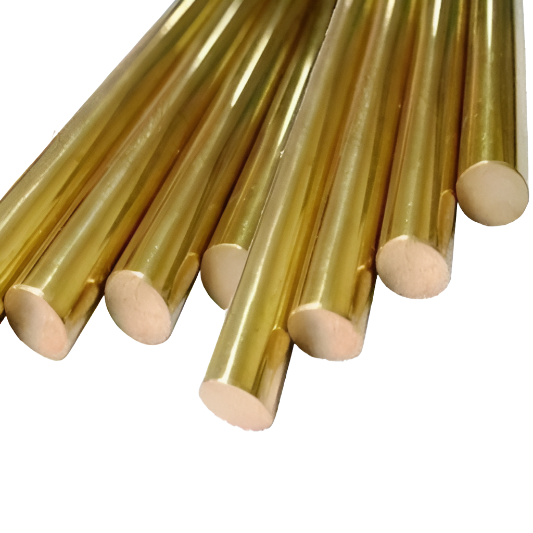 1/4 Inch (.25) C360 Brass Solid Round Bar Rod - 12 Inches Long, H02 Temper
